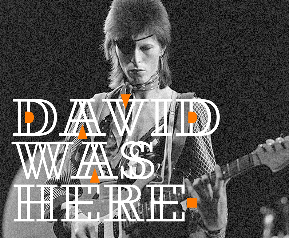 David was here...